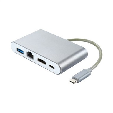 4 u 1 USB C na HDMI sa RJ45 Gigabit Ethernet i USB 3.1 Tip C čvorište