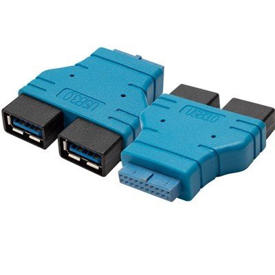 Matična ploča 20pin ženski na dvostruki USB3.0 ženski adapter