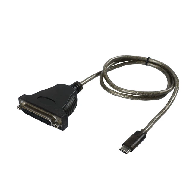 USB C na DB25 paralelni kabel pisača